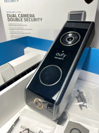 Eufy 2K Wireless Video Doorbell – Dual Camera – No Monthly Fees